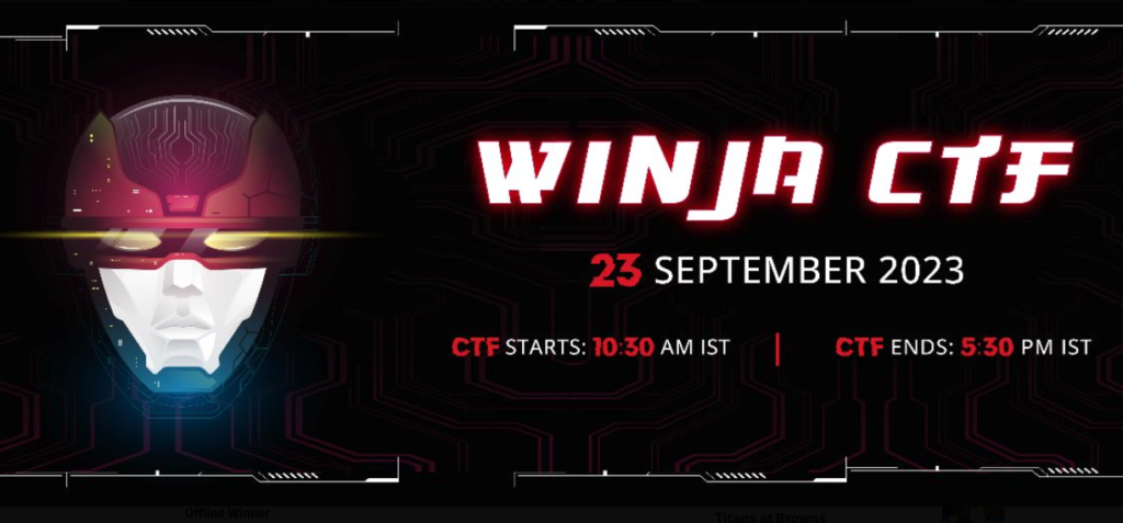 Winja CTF @ Nullcon Goa 2023 Edition Solutions | Geek Girl